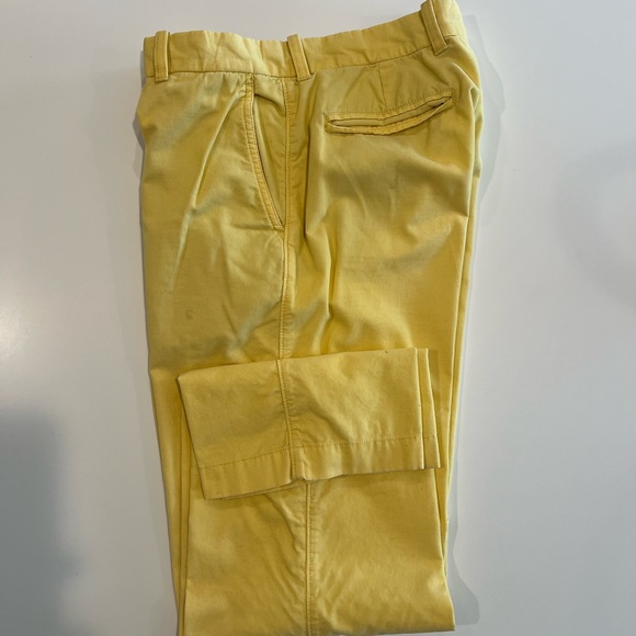 TWO PANTS: Men’s J Crew Corduroy GREEN and YELLOW. 32-32 and 33-32 - Picture 7 of 11